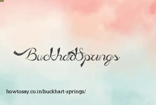 Buckhart Springs