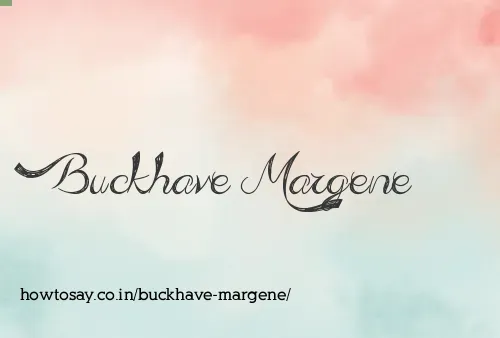 Buckhave Margene