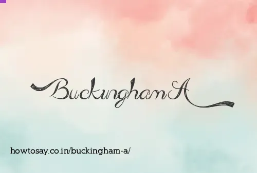 Buckingham A