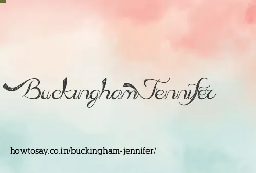 Buckingham Jennifer