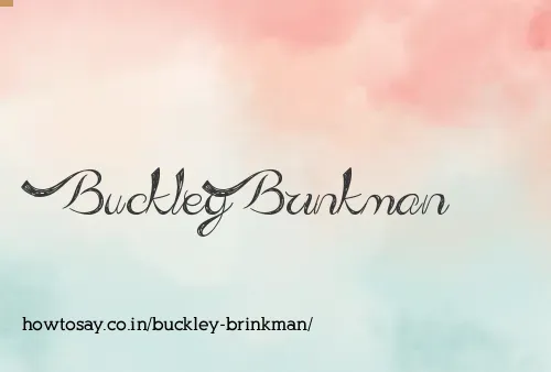 Buckley Brinkman