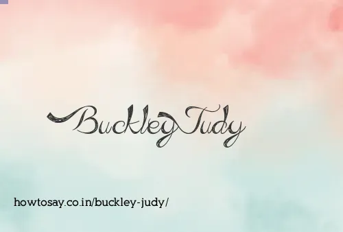 Buckley Judy
