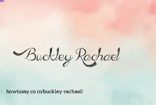 Buckley Rachael