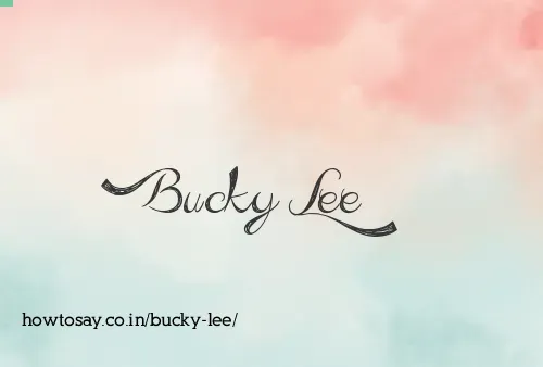 Bucky Lee