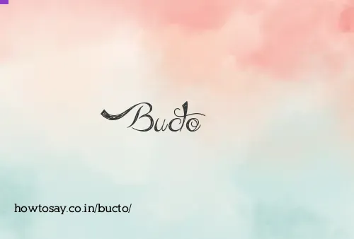 Bucto