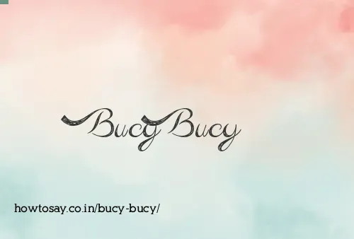Bucy Bucy
