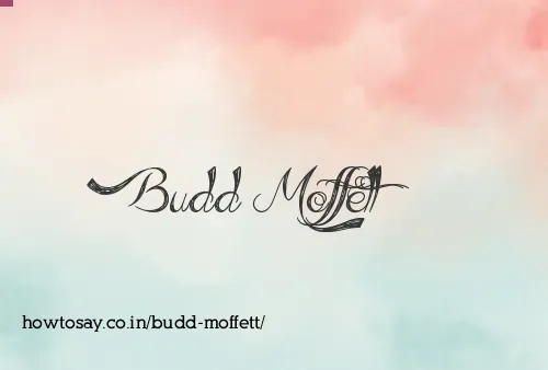 Budd Moffett
