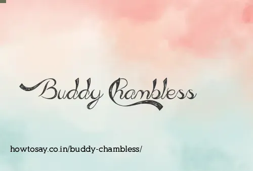 Buddy Chambless