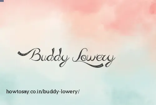 Buddy Lowery