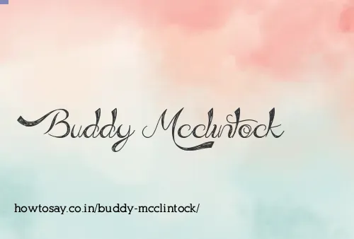 Buddy Mcclintock