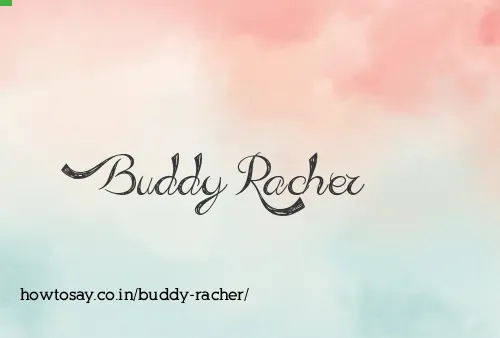 Buddy Racher