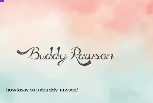 Buddy Rawson
