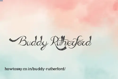 Buddy Rutherford