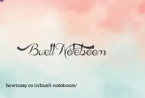 Buell Noteboom