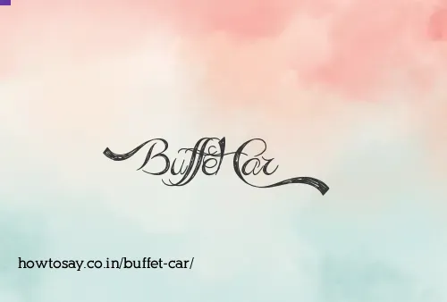 Buffet Car