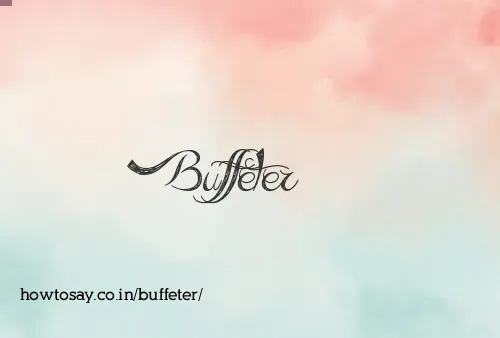 Buffeter