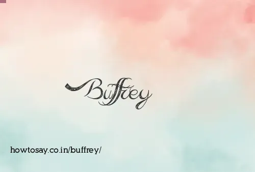 Buffrey
