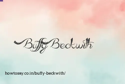 Buffy Beckwith