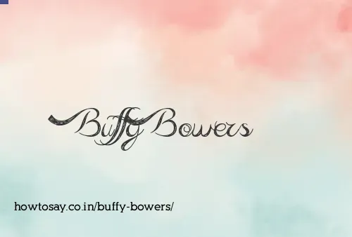 Buffy Bowers