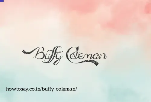 Buffy Coleman