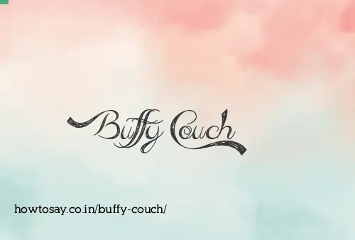 Buffy Couch
