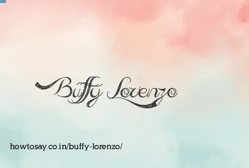 Buffy Lorenzo