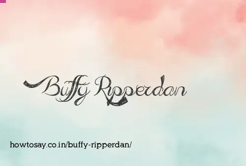 Buffy Ripperdan