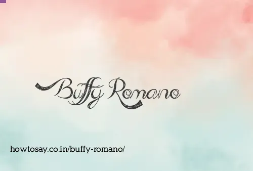 Buffy Romano