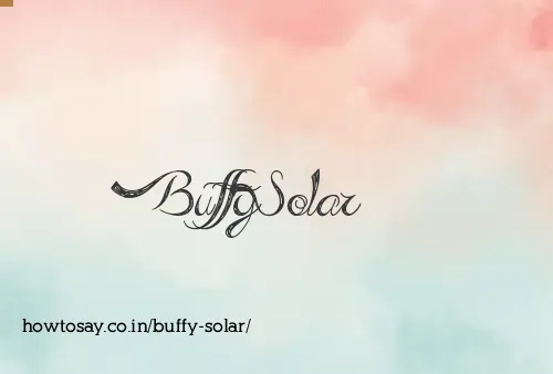 Buffy Solar