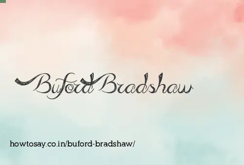 Buford Bradshaw