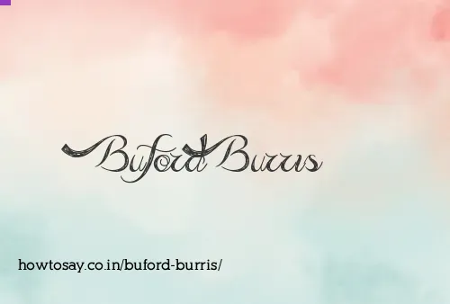 Buford Burris