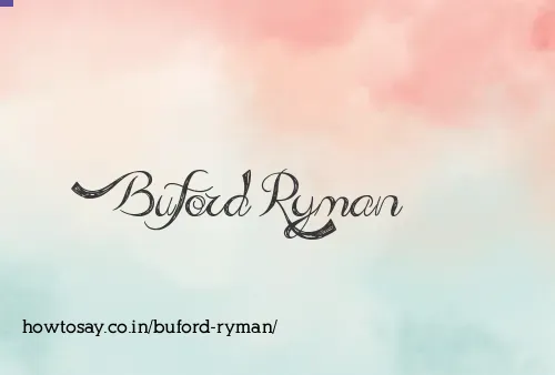 Buford Ryman