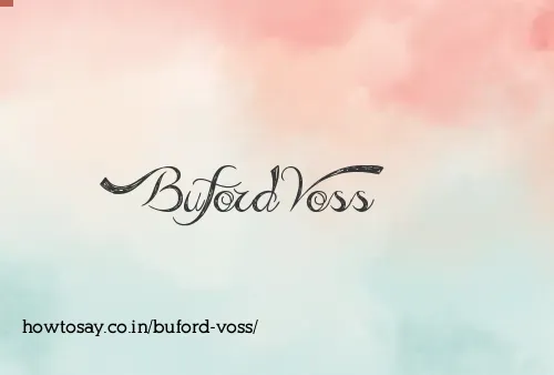 Buford Voss