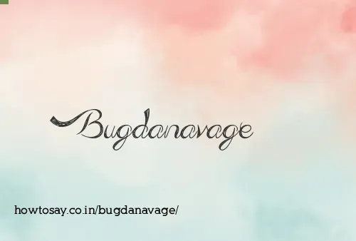 Bugdanavage