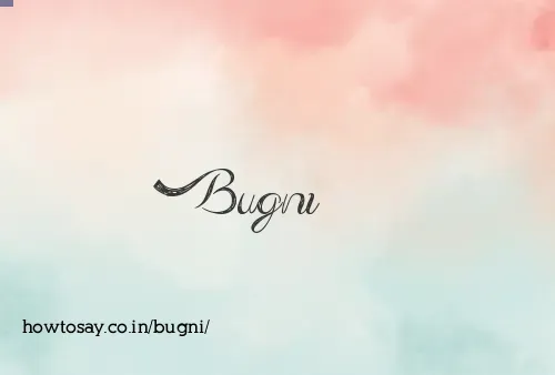 Bugni