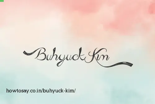 Buhyuck Kim