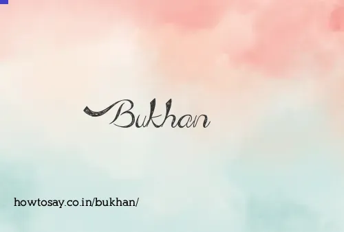 Bukhan