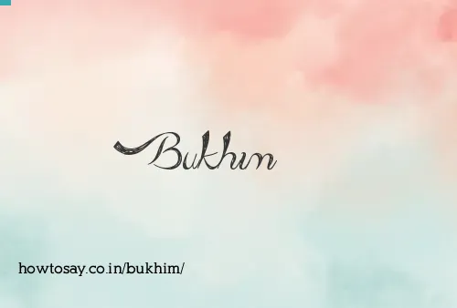 Bukhim