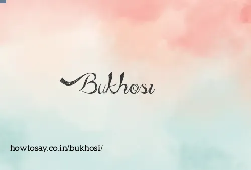 Bukhosi