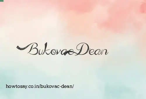 Bukovac Dean