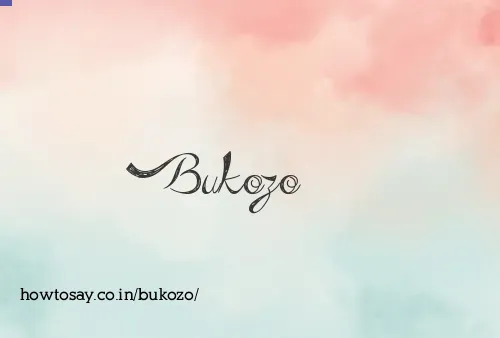 Bukozo
