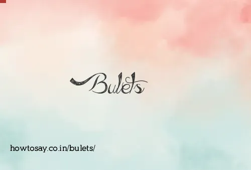 Bulets