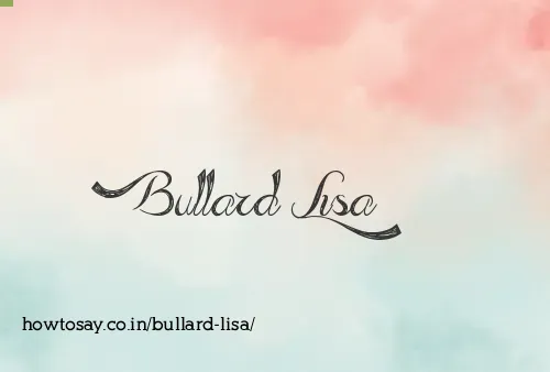 Bullard Lisa
