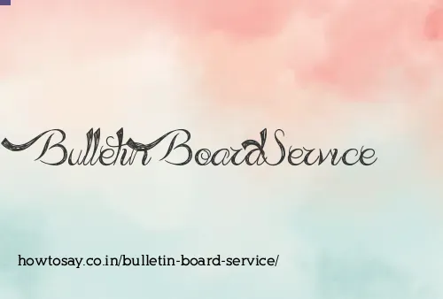 Bulletin Board Service
