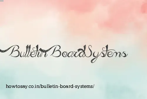 Bulletin Board Systems