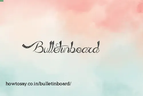 Bulletinboard