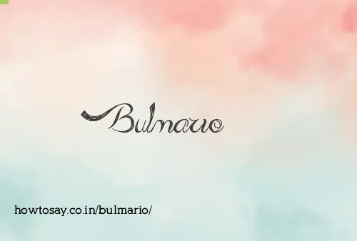 Bulmario