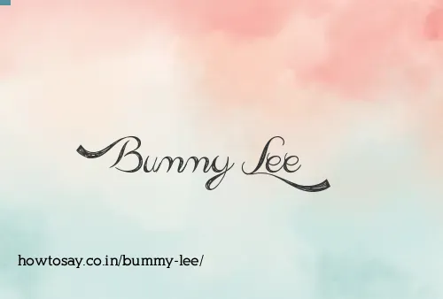Bummy Lee