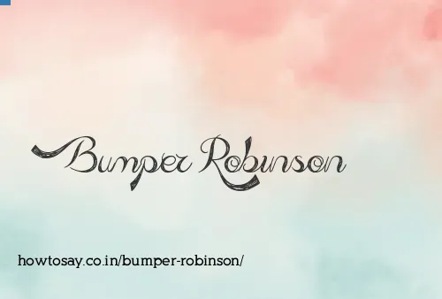 Bumper Robinson