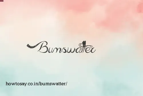 Bumswatter